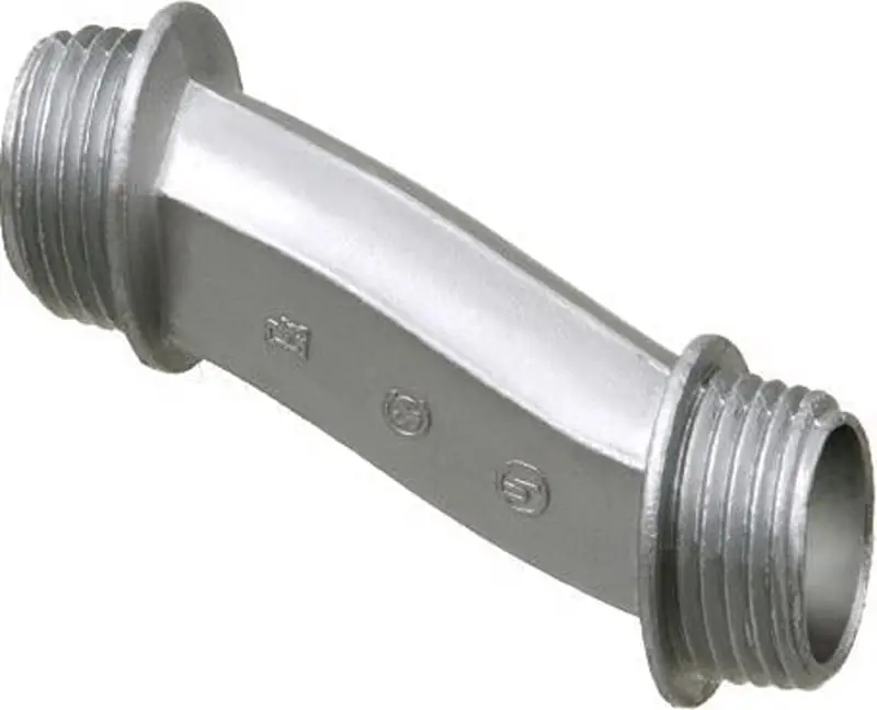 Multiple 1522-DC 1IN Rigid Die Cast Offset Nipple