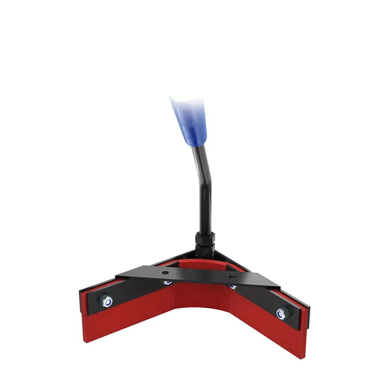 Bon 19-203 Reversible V-Shaped Asphalt Squeegee - Red Silicone Blade
