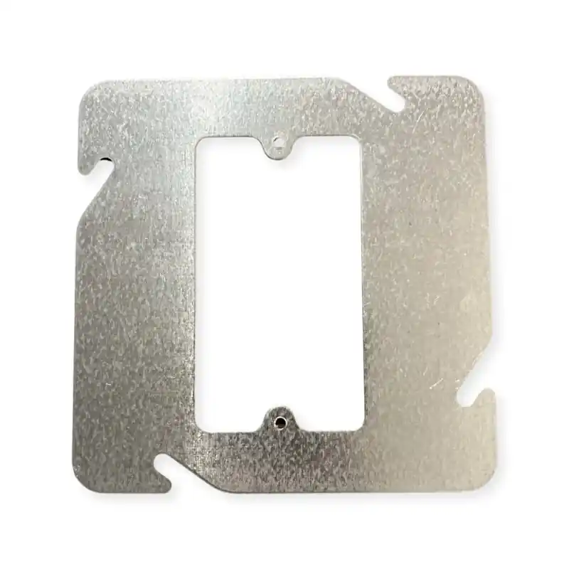 Mulberry 11321 1 Gang, 4 11/16IN Square, Flat Device Cover