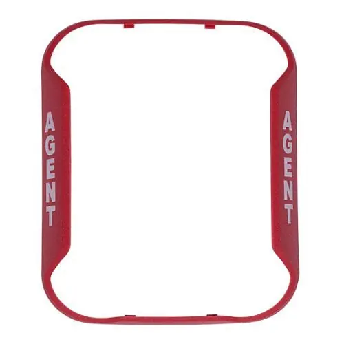 System Sensor BZR-AL Alert Red Bezel for Wall-Mount Horn Strobe Works with CHRL, CHSRL, HRL, P2RL, SRL Models