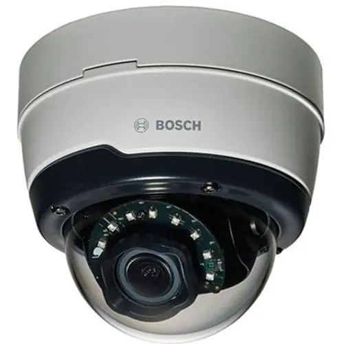 Bosch NDE-5502-AL FLEXIDOME Starlight 5000i 2MP Outdoor IR Dome IP Camera, 3-9mm Fixed Lens, Traffic Black