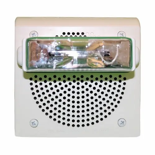 Eaton ET70WP-2475W-FW Speaker Strobe Wall Weatherproof 24 VDC 75 cd White