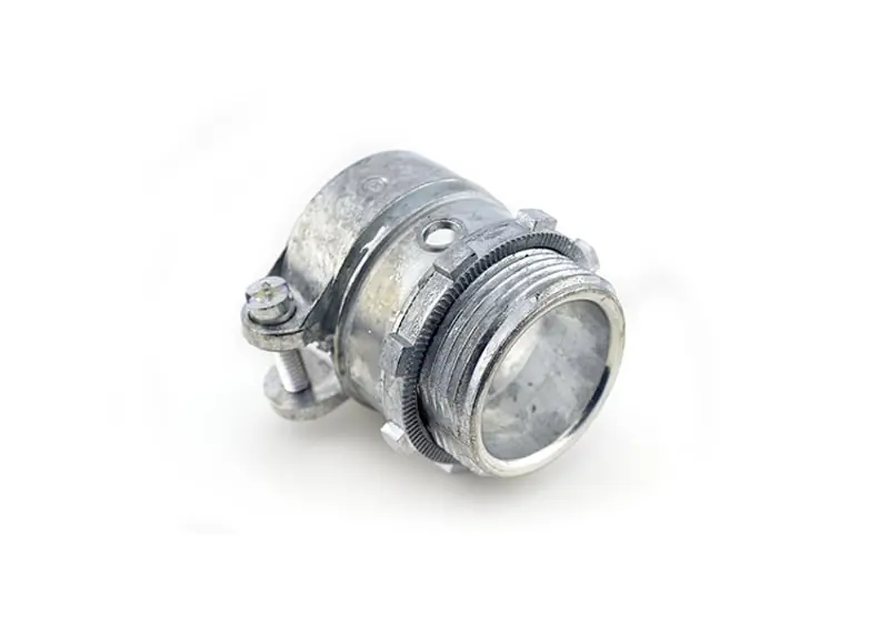 Multiple 412-DC2 1 1/4IN Squeeze Flex Connector Zinc