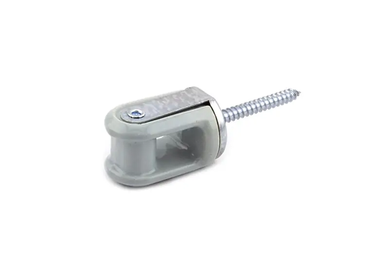Multiple RWH-1 Porcelain Wire Holder with 3/8IN Lag Screw