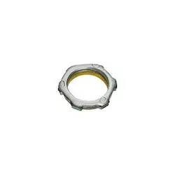 Arlington SL300 Sealing Locknut With PVC Molded Seal, 3 in, For Use With IMC/Rigid Conduit, Steel