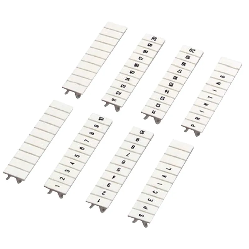 Schneider Electric NSYTRAB540 Marking Strip Set 5mm 10-Pack