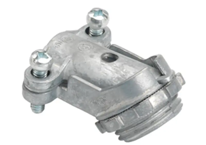 Multiple 800-DC2 3/8IN Zinc Die Cast 45 Deg Connector