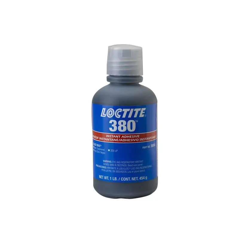 Loctite 135424 Black Max 380 Low Viscosity Instant Adhesive 1 lb Bottle