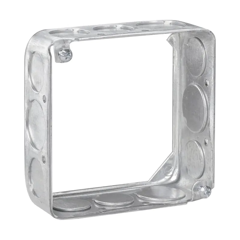 Multiple TP428 4 Square 1 1/2D Extension Ring 1/2IN and 3/4IN KO
