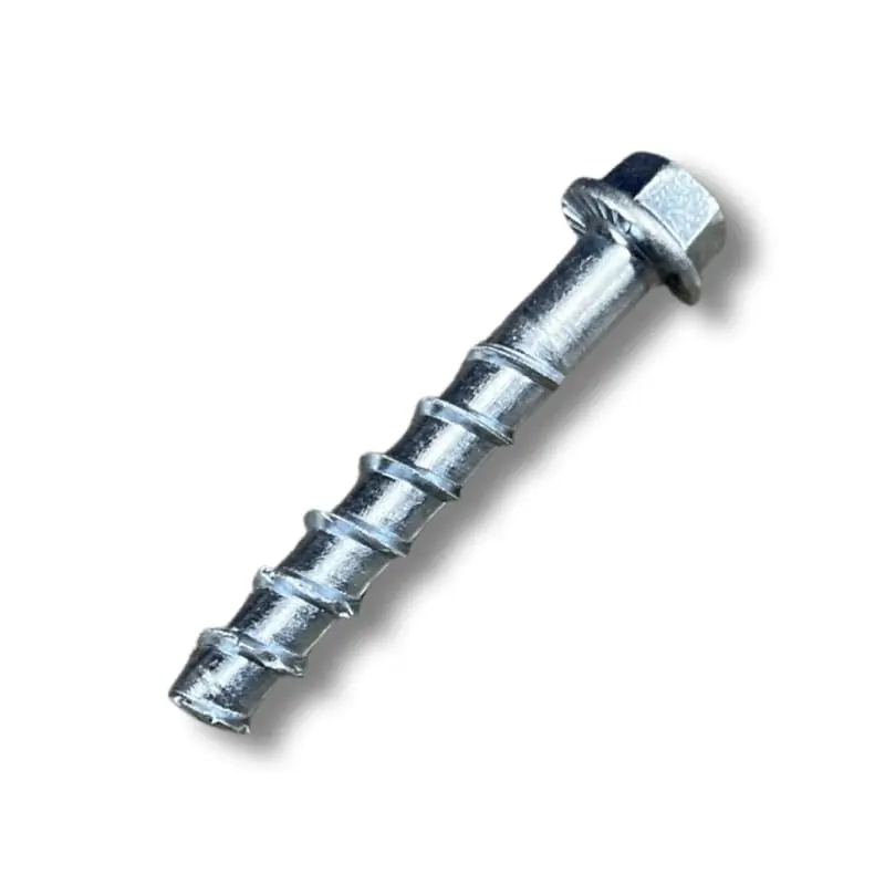 Metallics LCS14178 1/4 x 1-7/8IN Hex Head Large Diameter Concrete Screw Anchor, Zinc