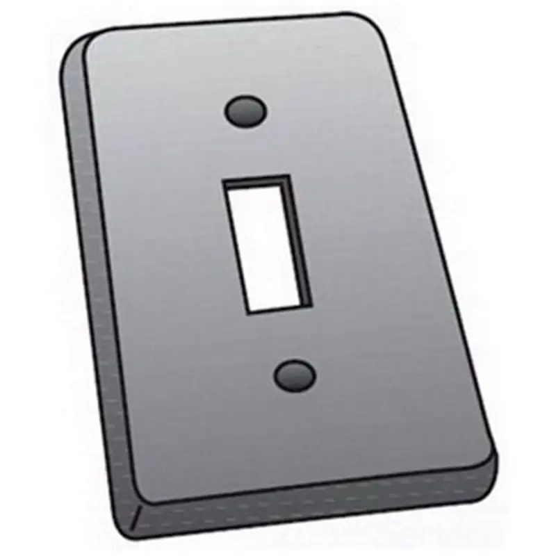 Multiple FSK1DR 1 Gang FS/FD Steel Cover Toggle Switch