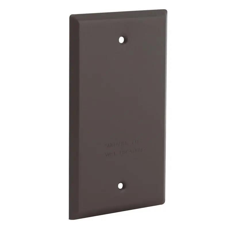 Multiple 5173-7 1 Gang Weatherproof Box Cover Bronze
