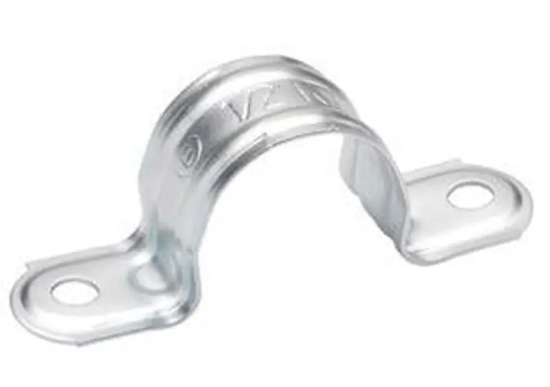 Multiple 1909 3 1/2IN Pipe Strap 2 Hole Strap