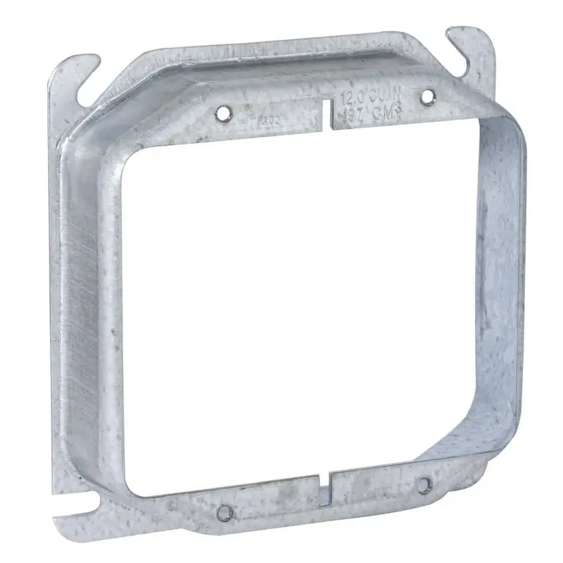 Multiple TP502 4 Square 2G 1IN Plaster Ring