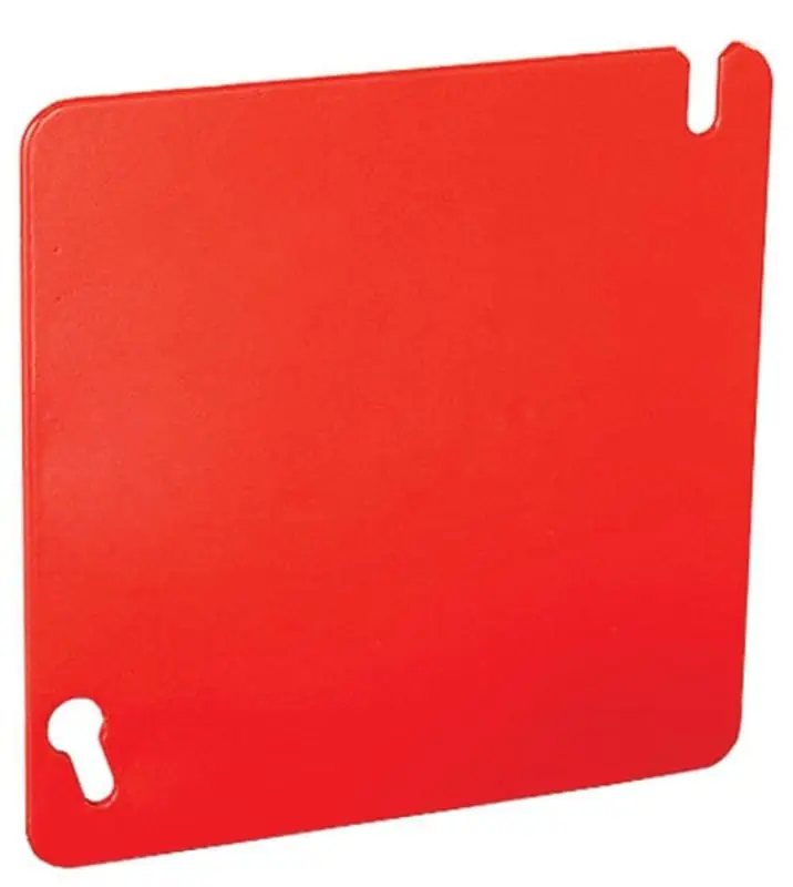 Southwire 52C1-RED 4SQ FLAT BLANK COVER RED