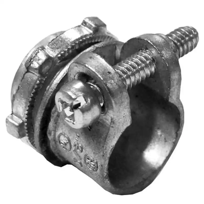 Multiple 414-DC2 1 1/2IN Squeeze Flex Connector Zinc