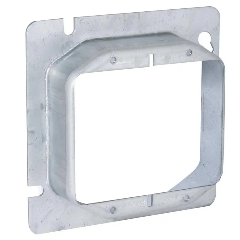 Multiple TP593 4-11/16 Square 2G 1-1/4IN Plaster Ring