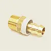 Legris 01345613 1/4 BSPT X 1/4 ID QUIK-ACT BARB FTG