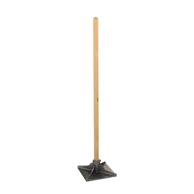 Bon 12-356 DIRT TAMPER - 8 x 8 WITH 48 WOOD HANDLE