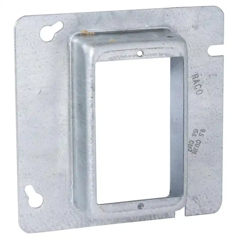 Multiple TP582 4-11/16 Square 1G 1-1/4IN Plaster Ring