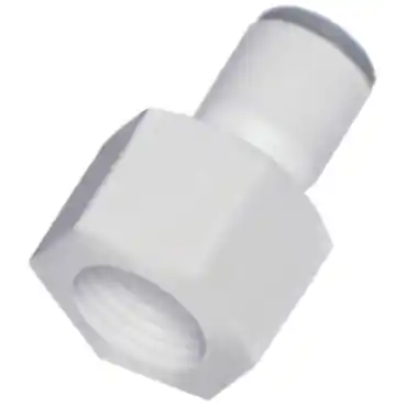 Legris 632560133WP2 Faucet Connector 3/8 Tube 7/16 UNS Threaded End