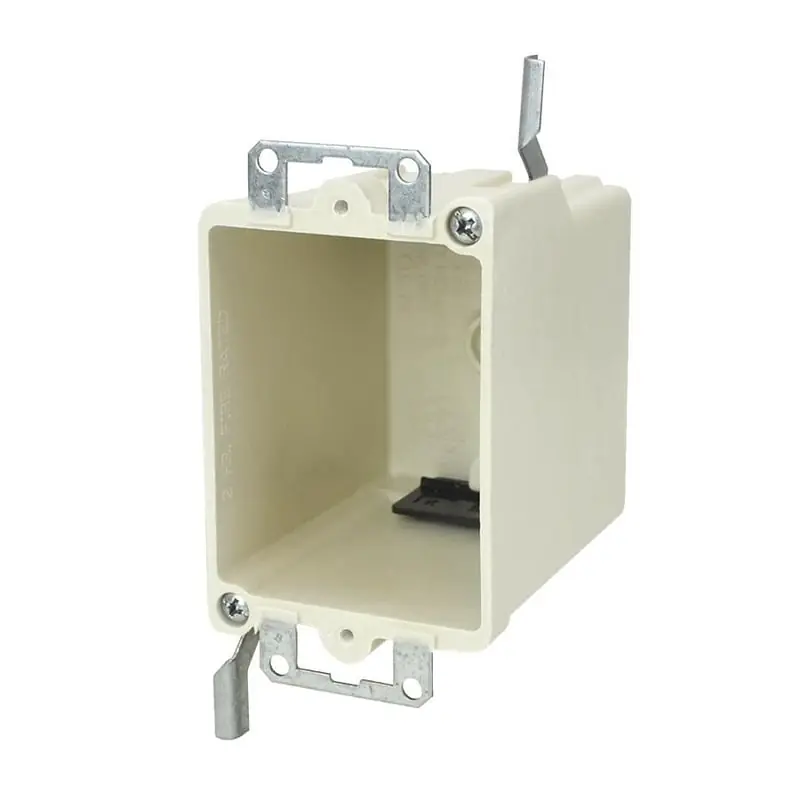 Allied Moulded Products 9368-EWK 1 Gang Electrical Box New/Old Work