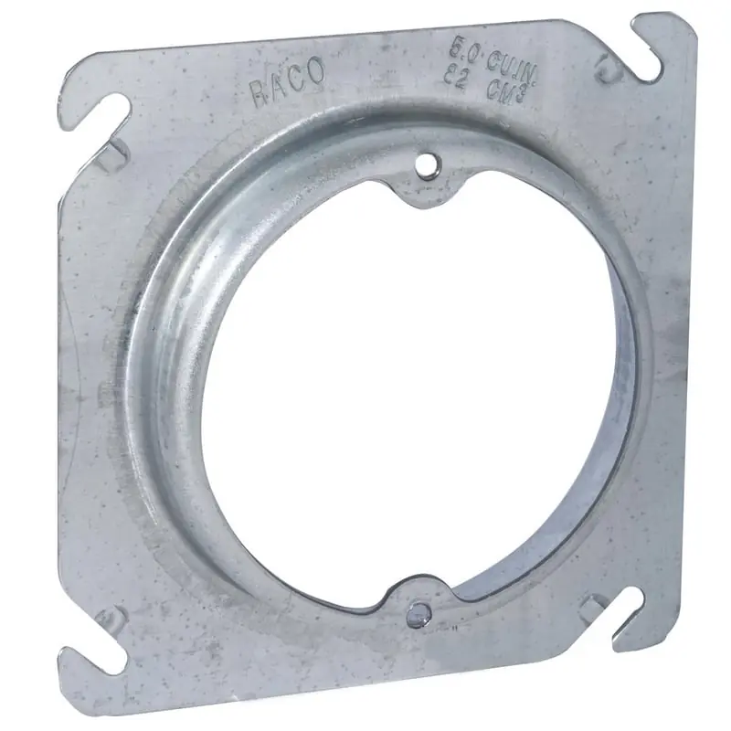 Multiple TP475 4 Square 3/4IN Square to Round Plaster Ring