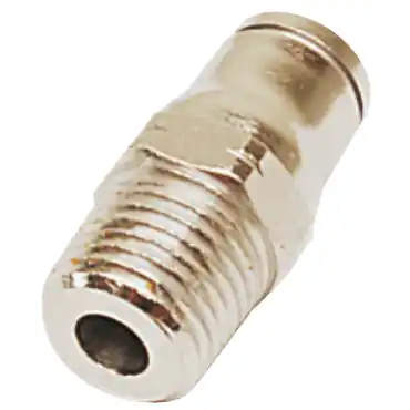 Legris 36755618 Nickel-Plated Brass Push-to-Connect Fittings for Chemical Automation and Food Processing