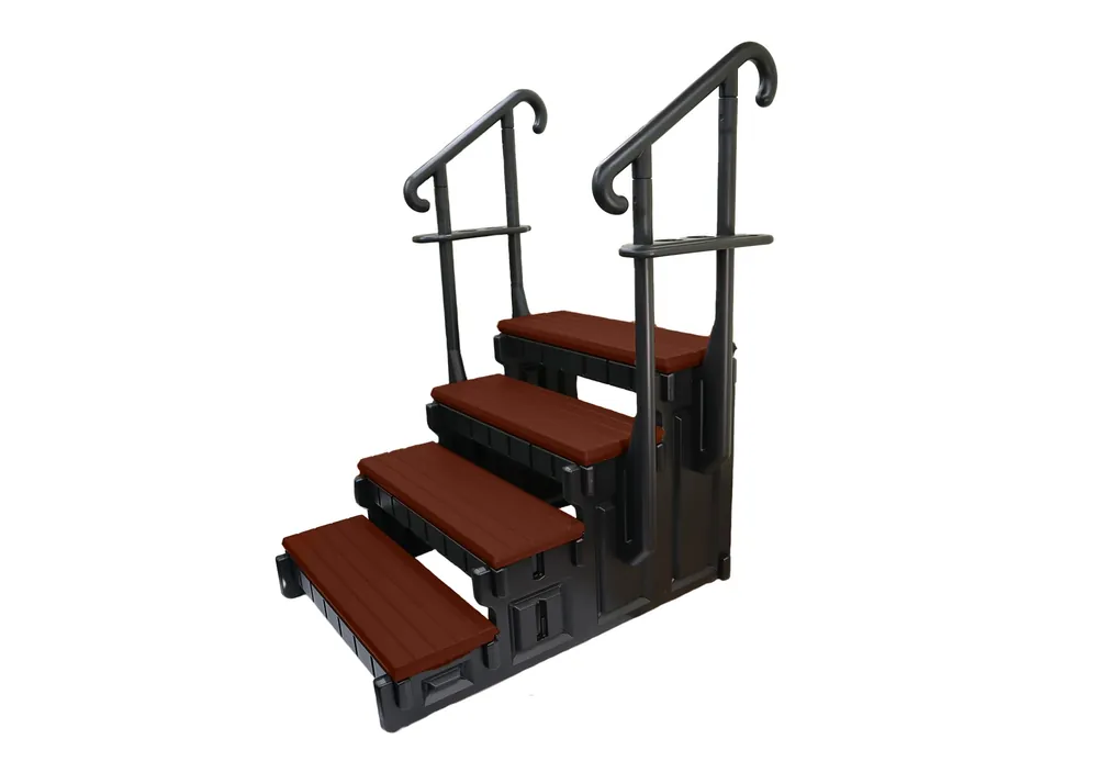 Confer Plastics SSS36-4 Signature Spa Steps Espresso