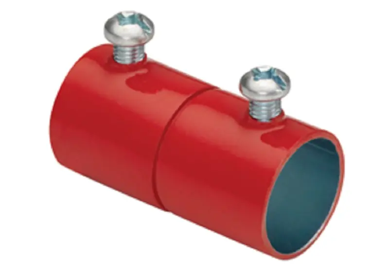 Multiple 241-SR 3/4IN Red Set Screw EMT Coupling