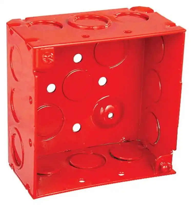 Southwire 52171-RED 4SQ DEEP Box 1/2 & 3/4 KO