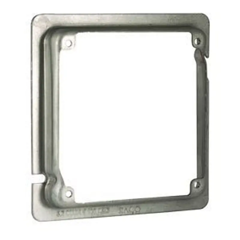 Multiple 855 4-11/16 Square, 5/8IN Plaster Ring