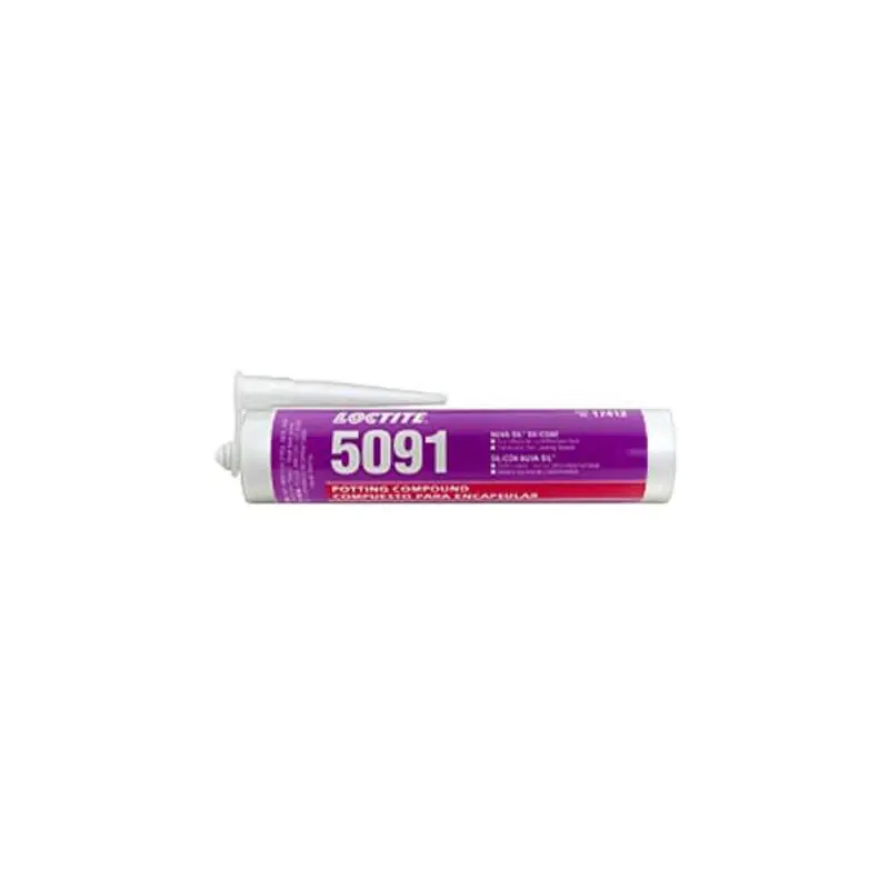 Loctite 135257 5091 Nuva-Sil Light Cure Clear Silicone Adhesive 300mL Cartridge