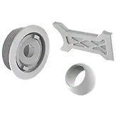 AquaStar JO103 Flush Retrofit Eyeball Gray