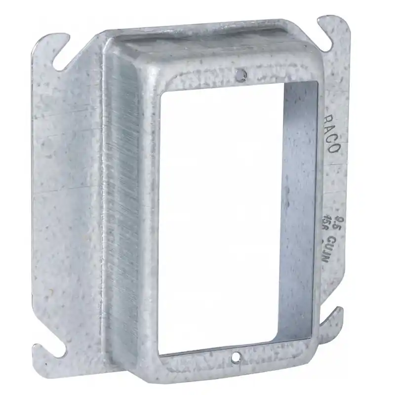 Multiple TP490 4 Square 1G 1-1/4IN Plaster Ring