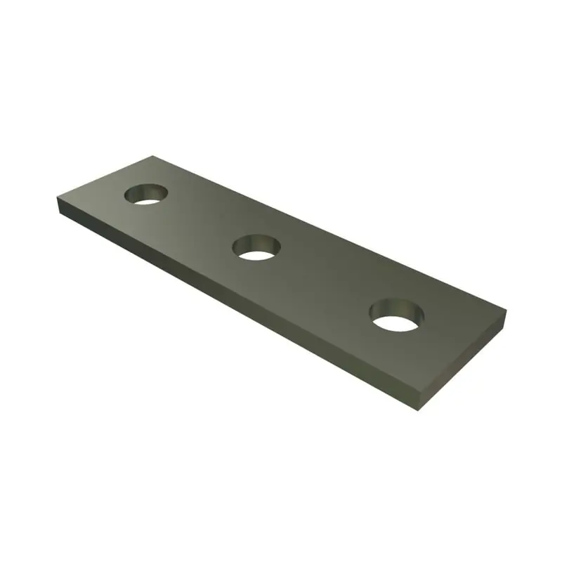 Multiple PS-602-EG 3 Hole Flat Plate Fitting Power 5-3/8 x 1/4 x 1-5/8 EG
