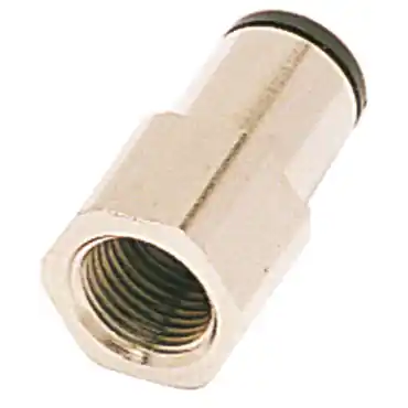 Legris 31140810 Straight Female Connector 290 PSI 8mm O.D. Tubing BSPP