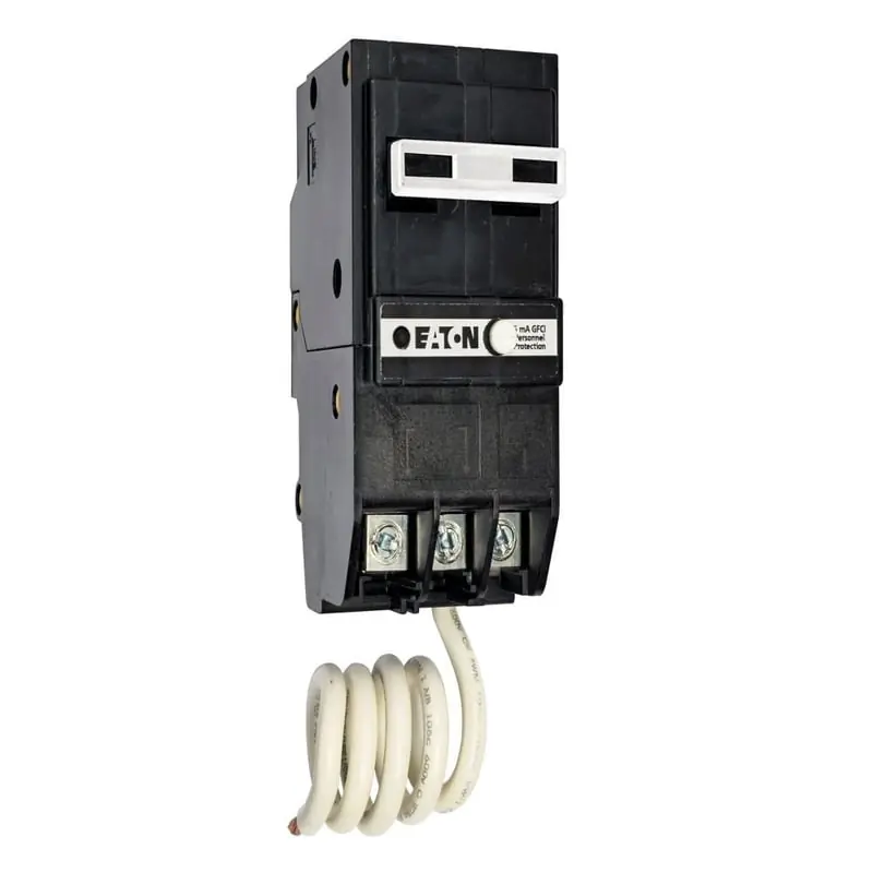 Eaton BRN250GF BR, 2 Pole, 50 Amp, Plug-On GFCI Circuit Breaker, 120/240 Volt