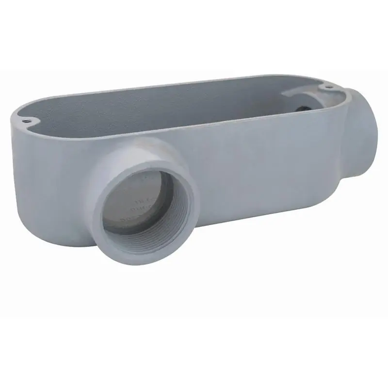 Multiple EALR-2 3/4IN LR Conduit Body Threaded Aluminum