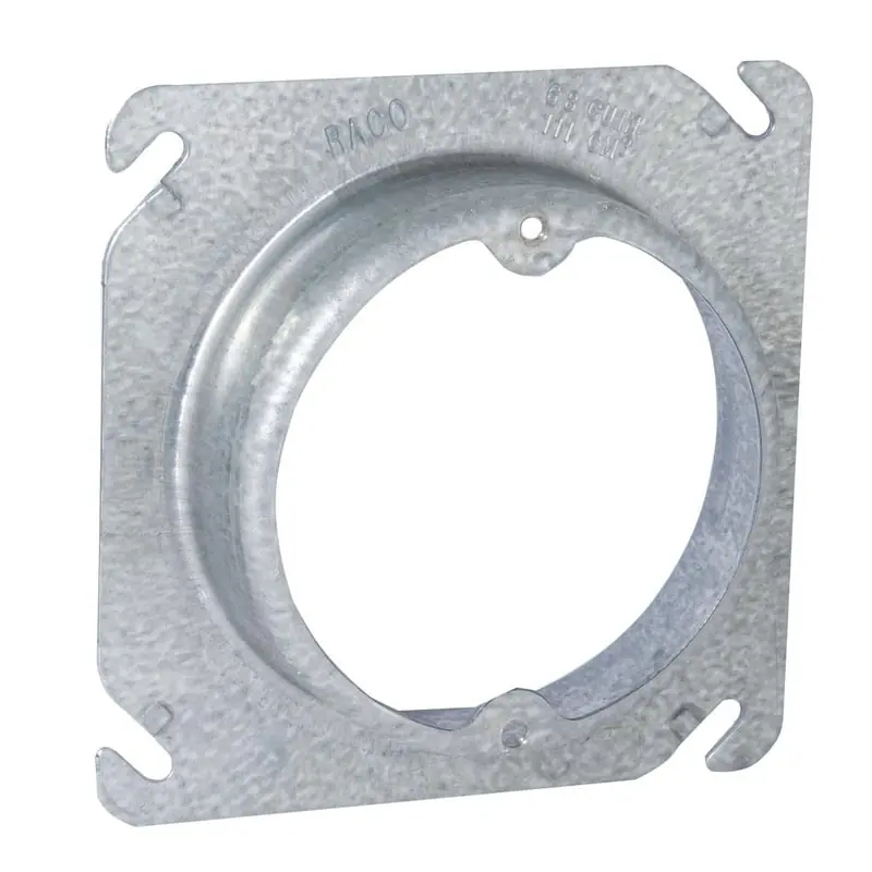 Multiple TP479 4 Square 1IN Square to Round Plaster Ring