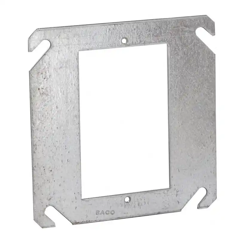Multiple 787 4 Square 1G Flat Plaster Ring Power (1 Pack) Replacement MPN