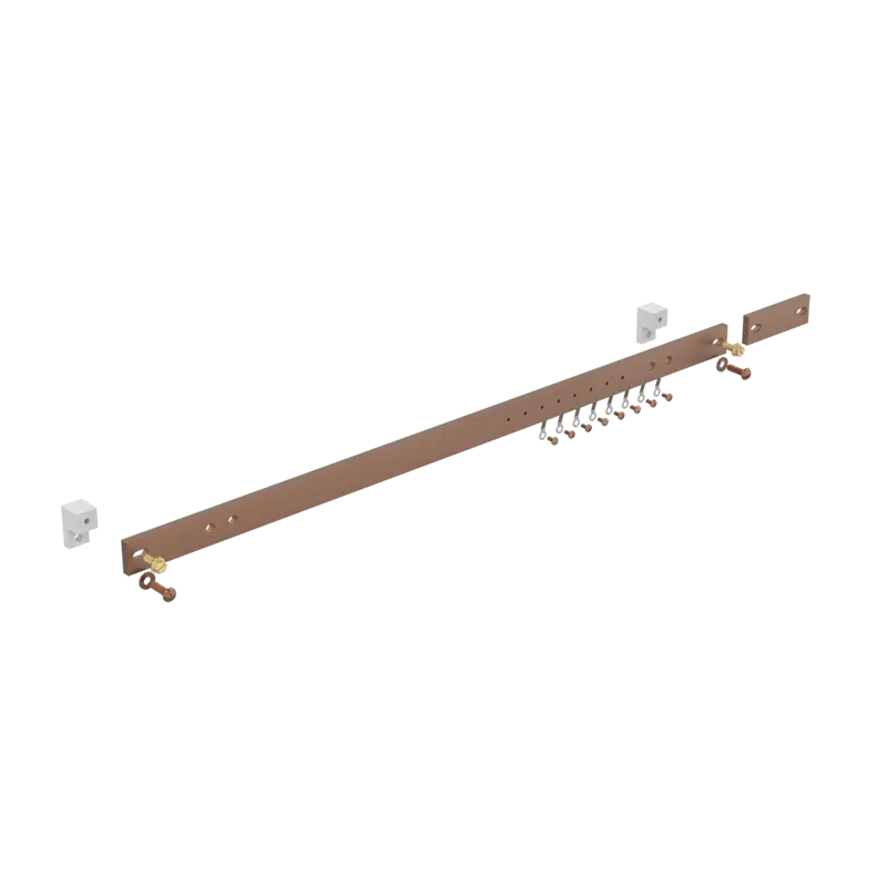 Multiple DG19 MWC GB9 Ground Bar 19IN Rack Mount