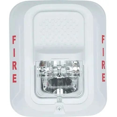 System Sensor SWL Security Strobe Light FIRE Marking Indoor White