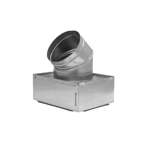 M&M Manufacturing 651 6X12-7 Register Box HVAC Sheet Metal Duct Work