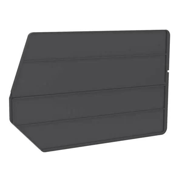 Akro-Mils 40270 Length Divider for Akro Bin 30270 - Color: Black, Finish/Coating: Plastic, Material: Industrial Grade Polymers