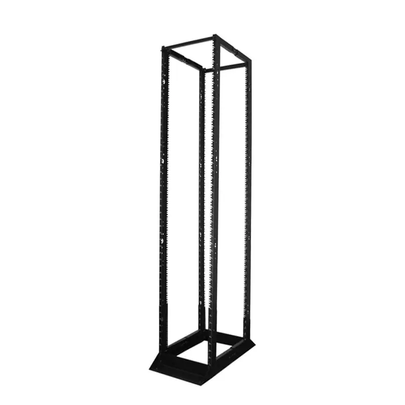Multiple FR1907-45-02 7FT 2-POST RELAYRACK BLACK ALUM