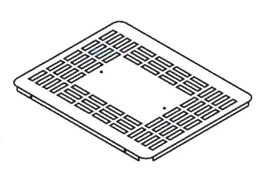 Pentain 471213 Minimax Heater Adapter Plate BTU 100