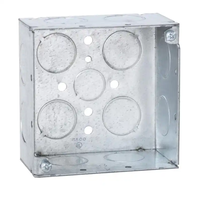 Multiple 231 4 Square Box 2-1/8IN Deep 3/4IN KO