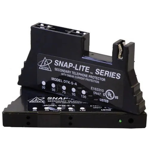 DITEK DTK-SL130A Snap-Lite Surge Suppressor 130V AC for 66 Block