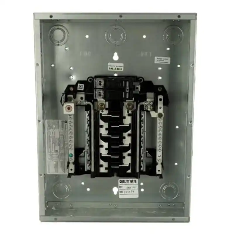 Multiple PM1210C GE PM1210C 100 Amp, 12 Circuit, Plug-On Neutral Main Breaker Load Center, 120/240 VAC, Single-Phase